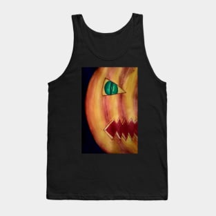 Evil jack o lantern Tank Top